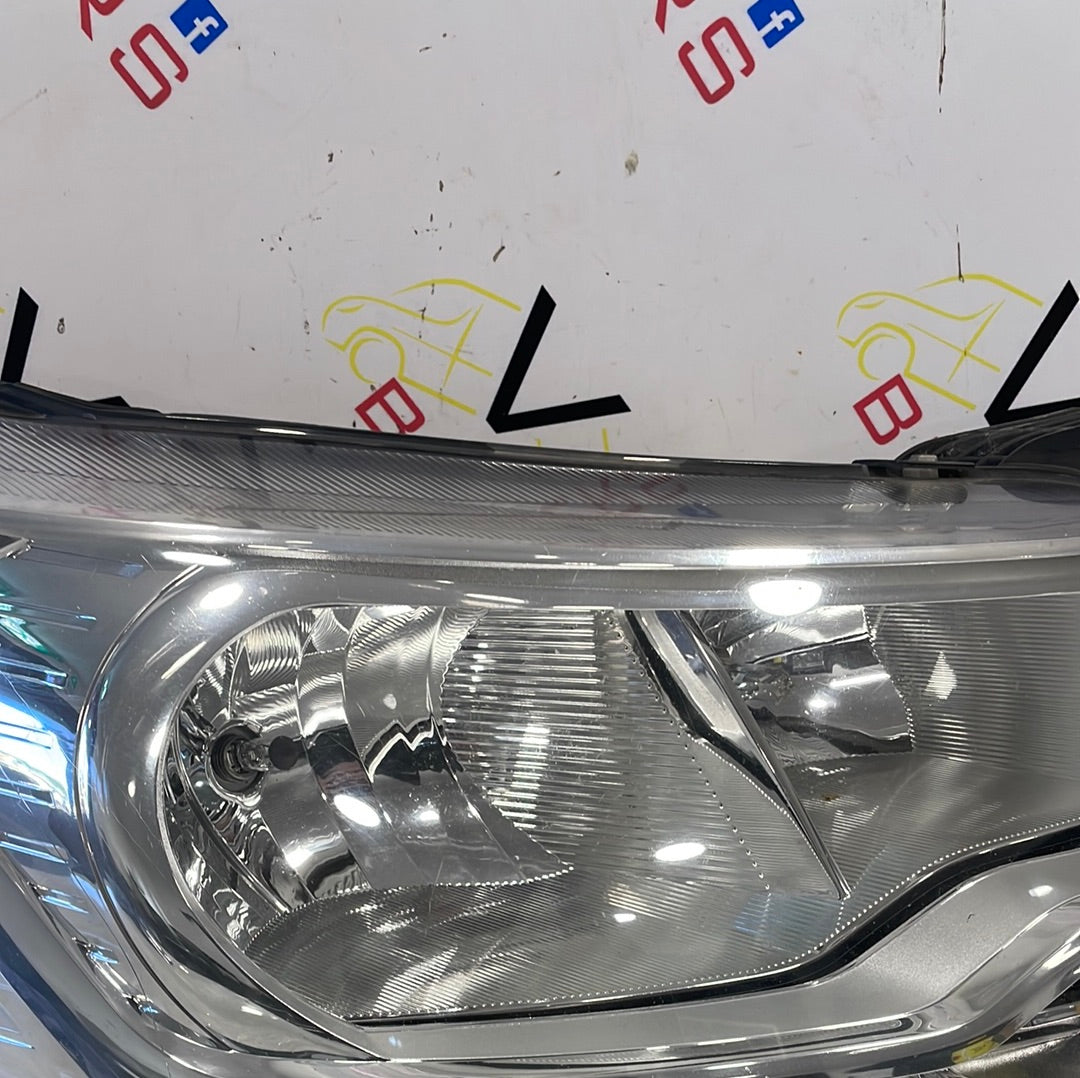 Ford Transit Mk8 DRIVER SIDE HEADLIGHT (Chrome Interior) 2014-2019 P/N BK3113W029B