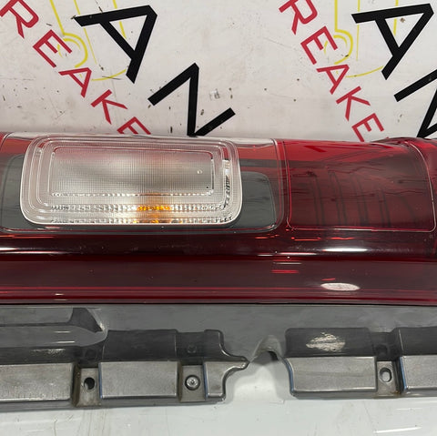 Renault Trafic/Vauxhall Vivaro N/S/R TAILLIGHT WITH SURROUND (GREY)(LENS CRACKED) 2016 P/N 265A61090R