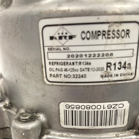 Citroen Berlingo/Peugeot Partner AIR CONDITIONING COMPRESSOR P/N 8718042016843