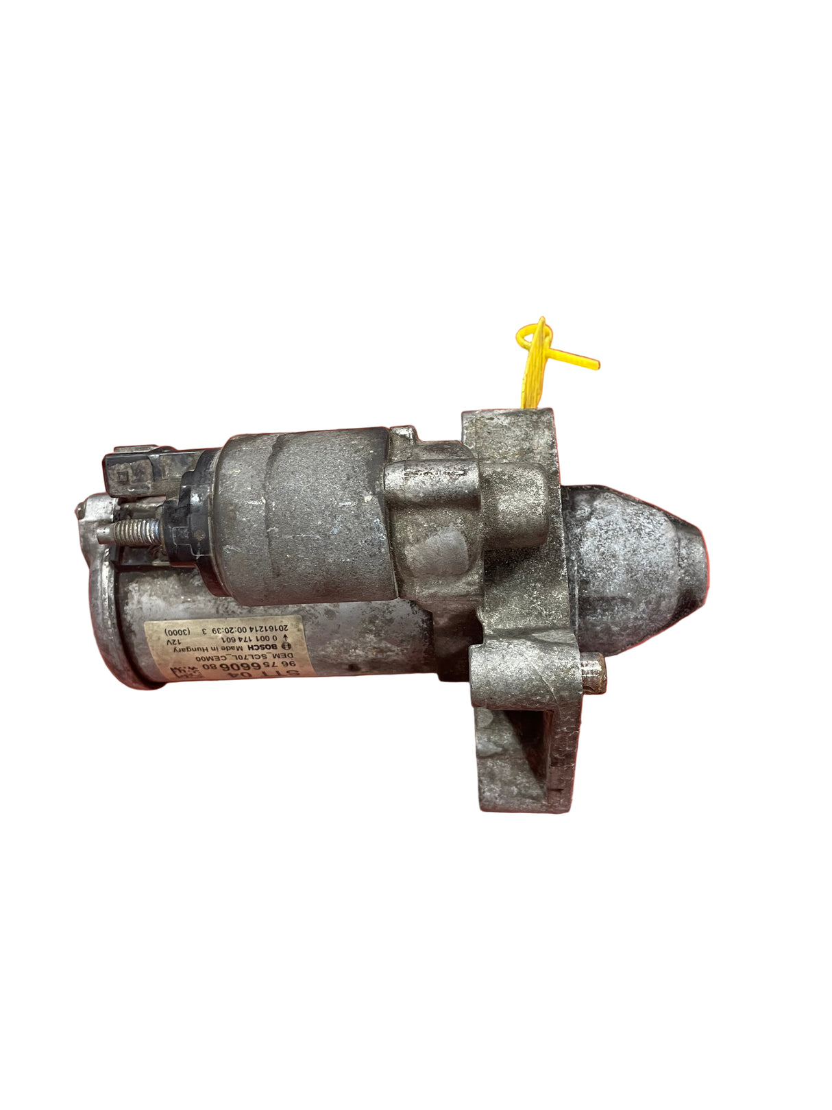 Citroen Berlingo/Peugeot Partner STARTER MOTOR 6 SPEED 2019-2023 1.6 P/N 9675660680 - 4