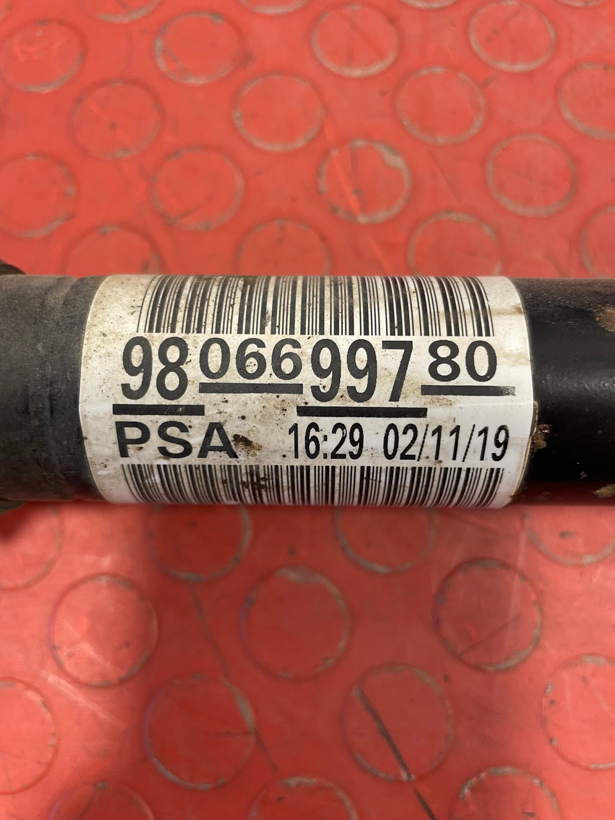 Citroen Berlingo/Peugeot Partner/Vauxhall Combo/Toyota Proace City DRIVESHAFT Drivers Side 1.5 2018-2025 P/N 9806699780 - 1