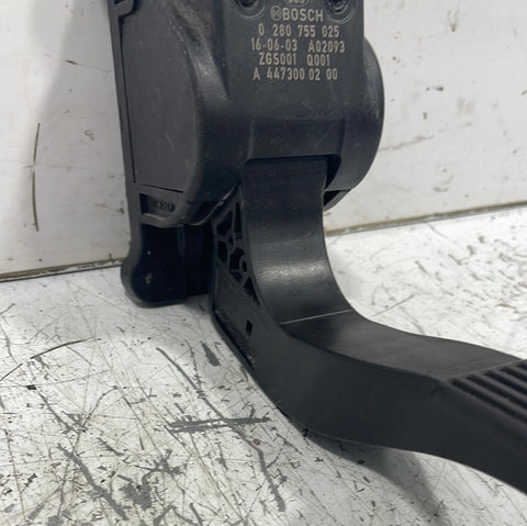 Volkswagen Crafter ACCELERATOR THROTTLE PEDAL 2017-2023 P/N 0280755025