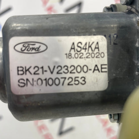 Ford Transit Custom DRIVER SIDE FRONT WINDOW REGULATOR (6 PIN) 2018-2023 P/N BK21V23200AE