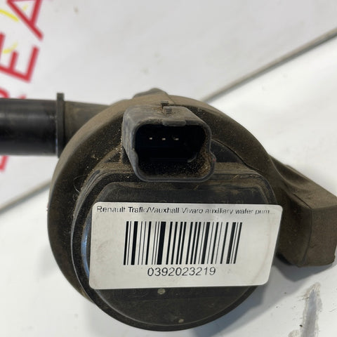 Renault Trafic/Vauxhall Vivaro AUXILIARY WATER PUMP 2016 P/N 0392023219