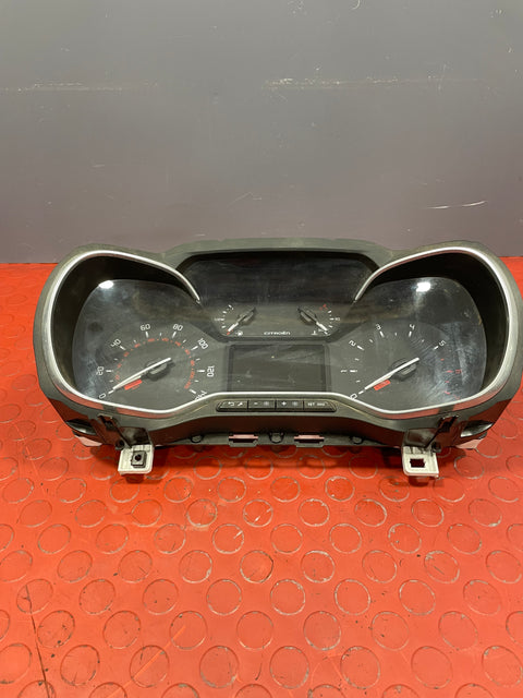 Citroen Berlingo/Peugeot Partner/Vauxhall Combo/Toyota Proace City DASH CLOCKS INSTRUMENT CLUSTER PANEL 2019-2024 P/N 769167680U