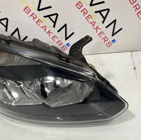 Ford Transit Custom DRIVER SIDE FRONT HEADLIGHT (BLACK INTERIOR) 2013/2018 P/N BK2113W029AJ