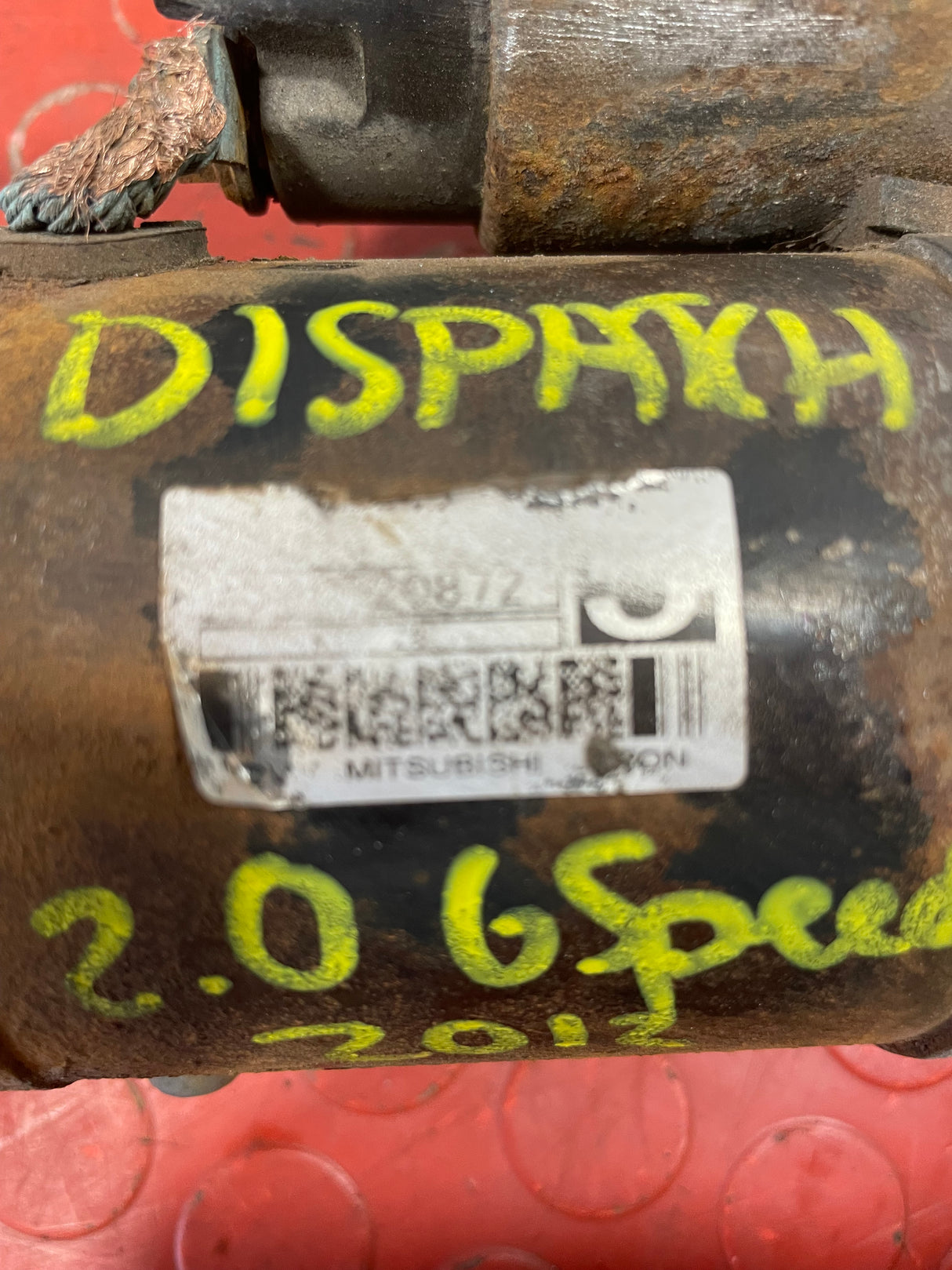 Citroen Dispatch/Peugeot Expert/Toyota Proace/Fiat Scudo STARTER MOTOR 6 Speed 2.0 2008-2016 P/N 9671014680