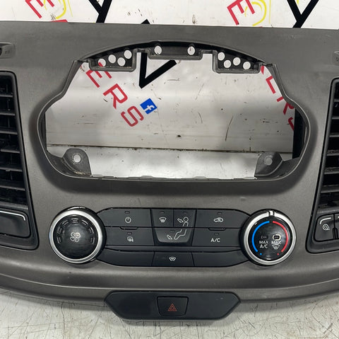 Ford Transit Mk8 RADIO SURROUND TRIM WITH CLIMATE CONTROL AND AIR VENTS 2019-2023  P/N JK218835BDW