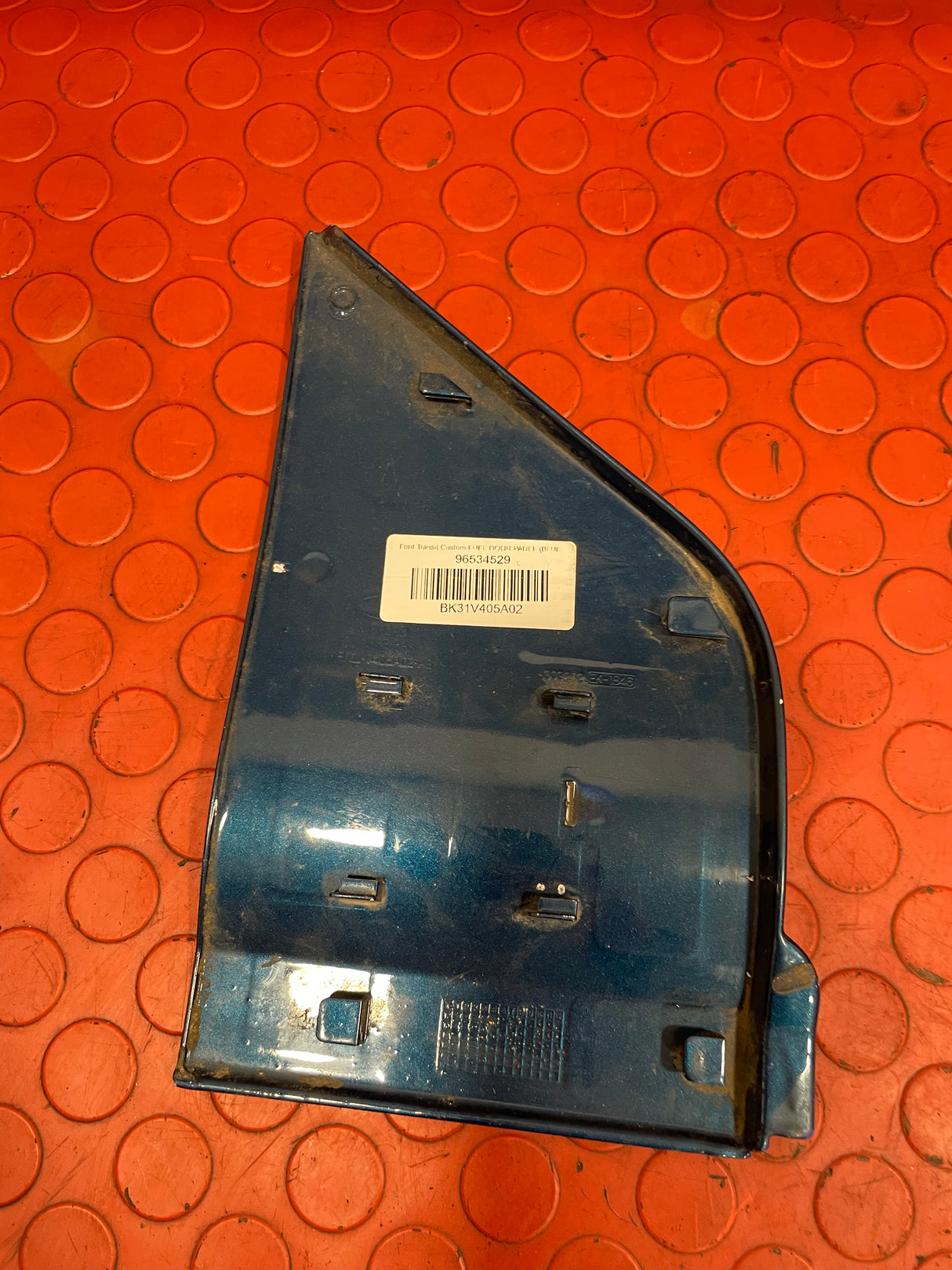 Ford Transit Custom FUEL FLAP TRIM (Royal Blue) 2013-2018 P/N BK31V405A02