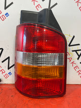Volkswagen Transporter T5 PASSENGER SIDE REAR TAIL LIGHT (CRACKED PLEASE SEE PHOTOS) 2009-2015 P/N 7H0945095F