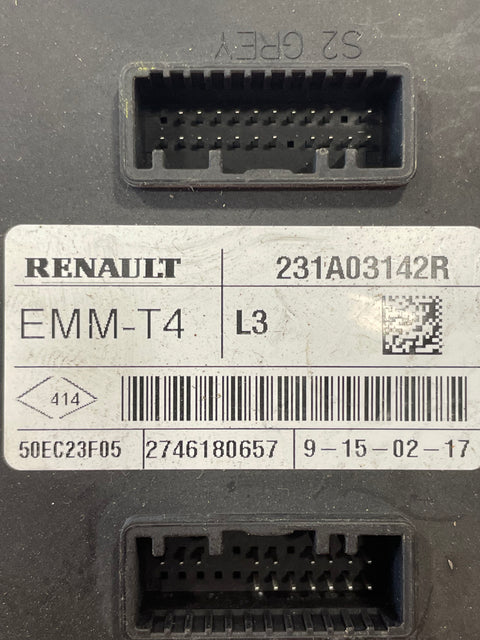 Renault Trafic ECU COMFORT CONTROL MODULE 2014-2017   P/N 231A03142R