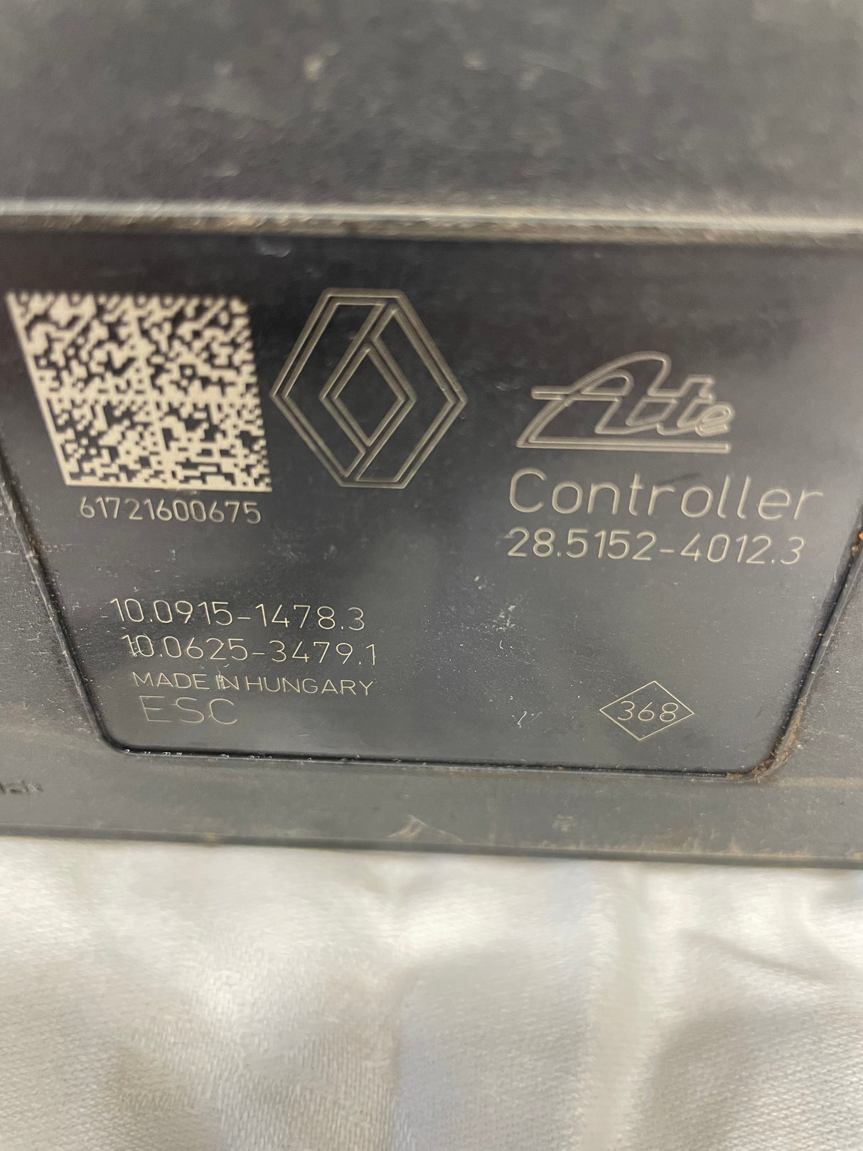 Renault Trafic/ Vauxhall Vivaro ABS PUMP 1.6 DCI 2014-2017 P/N 476601418R