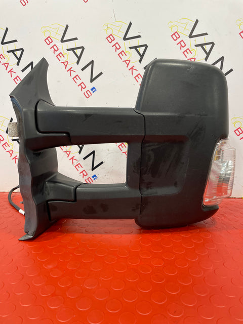 Ford Transit MK8 Tipper Motorhome LONG ARM WING MIRROR PASSENGER SIDE ELECTRIC (19cm)8 PIN 6 WIRE  2018-2023 P/N KK3117683ML5JA6
