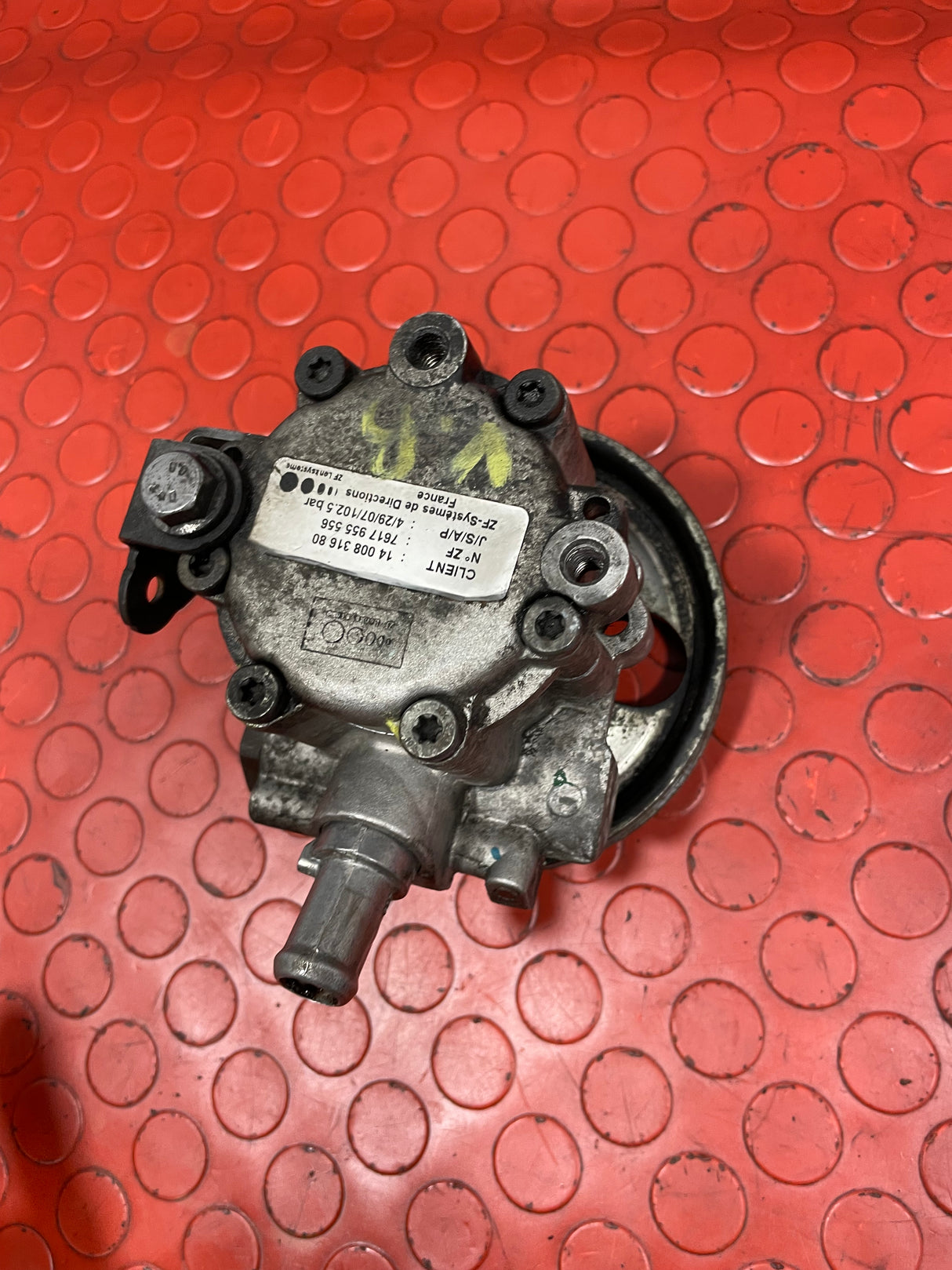 Citroen Berlingo/Peugeot Partner  POWER STEERING PUMP 2008-2011  P/N 9637000880