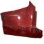 Ford Transit Custom PASSENGER SIDE BUMPER CORNER WITH PARKING SENSOR (BURGUNDY) 2013-2018   P/N JK2117927PKA