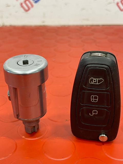Ford Transit Custom MK8 IGNITION BARREL & KEY P/N BK2T15K601AB