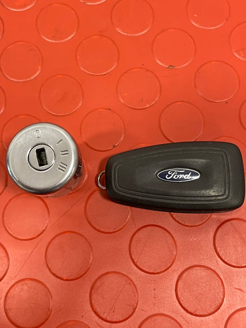 Ford Transit Custom MK8 IGNITION BARREL & KEY P/N BK2T15K601AB