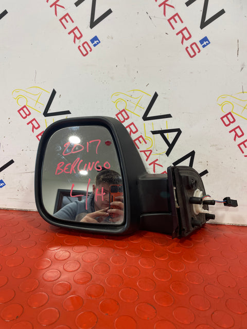 Citroen Berlingo/Peugeot Partner PASSENGER SIDE DOOR MIRROR N/S 2013-2018 P/N 232673075