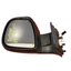 Citroen Berlingo/Peugeot Partner  ELECTRIC WING MIRROR PASSENGER SIDE LH 2013-2018 (w/ visible crack in the plastic trim) (Black) P/N 232636103 - 4