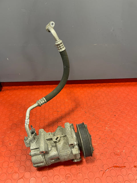 Citroen Berlingo/Peugeot Partner AIR CONDITIONING PUMP W/ HOSE (2Pins) 2011-2018 P/N 9678656080 - 1