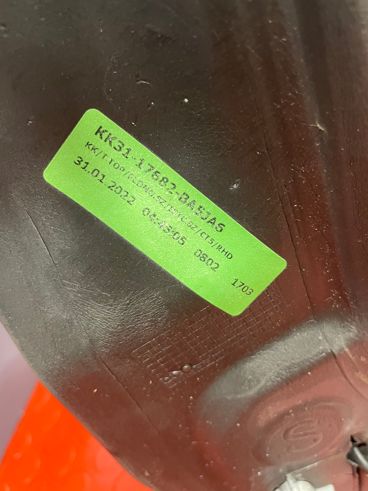 Ford Transit  SHORT ARM WING MIRROR MANUAL Mk8 Driver's SIDE 2023 P/N KK3117682BA