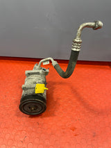 Citroen Berlingo/Peugeot Partner AIR CONDITIONING PUMP W/ HOSE (2Pins) 2008-2016 P/N 9802875780 - 1