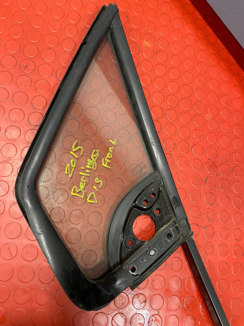 Citroen Berlingo/Peugeot Partner QUARTER GLASS WINDOW Driver Side 2008-2018 P/N 9675118180 / 43R000016