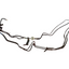 Citroen Dispatch Peugeot Expert Toyota Proace Vauxhall Vivaro DUAL FUEL PIPES 1.6HDI P/N 9819365880