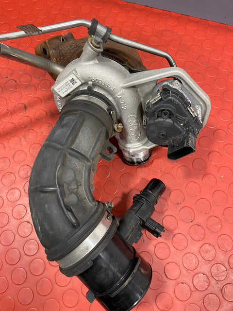 Ford Custom 2.0 COMPLETE TURBO CHARGER W/ INTAKE HOSE,SENSOR and ELECTRONIC MODULE 2016-2023 P/N KK2Q6K682BA - 1