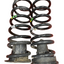 Citroen Berlingo/Peugeot Partner/vauxhall Combo/Toyota Proace City REAR COIL SPRING PAIR w/ RUBBER PLATE P/N 9824534080