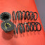 Citroen Berlingo/Peugeot Partner/vauxhall Combo/Toyota Proace City REAR COIL SPRING PAIR w/ RUBBER PLATE P/N 9824534080