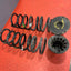 Citroen Berlingo/Peugeot Partner/vauxhall Combo/Toyota Proace City REAR COIL SPRING PAIR w/ RUBBER PLATE P/N 9824534080
