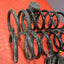 Citroen Berlingo/Peugeot Partner/vauxhall Combo/Toyota Proace City REAR COIL SPRING PAIR w/ RUBBER PLATE P/N 9824534080
