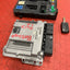 Citroen Berlingo ENGINE CONTROL MODULE (ECM/ECU) & BODY CONTROL MODULE (BSI w/ KEY) 1.6 2017 P/N 9825318180 / 981218858002