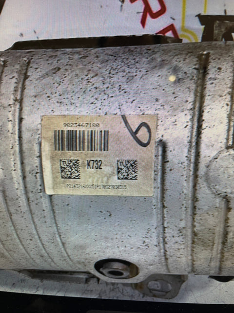Citroen Berlingo/Peugeot Partner DIESEL PARTICULATE FILTER DPF 2016-2018 1.6L P/N 9823467180 - 1 / 1321717X