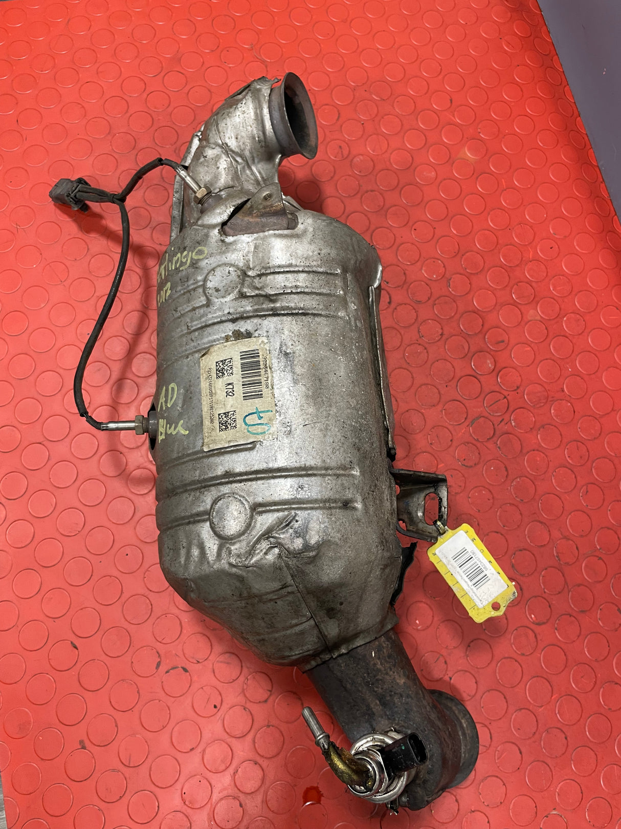 Citroen Berlingo/Peugeot Partner DIESEL PARTICULATE FILTER DPF 2016-2018 1.6L P/N 9823467180 - 6 / 1321717X