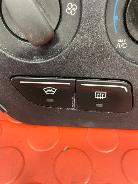 Ford Transit Connect HEATER CONTROL PANEL WITH FRONT AND REAR HEATED WINDOW SWITCHES 2014  P/N AM5T18549-HW