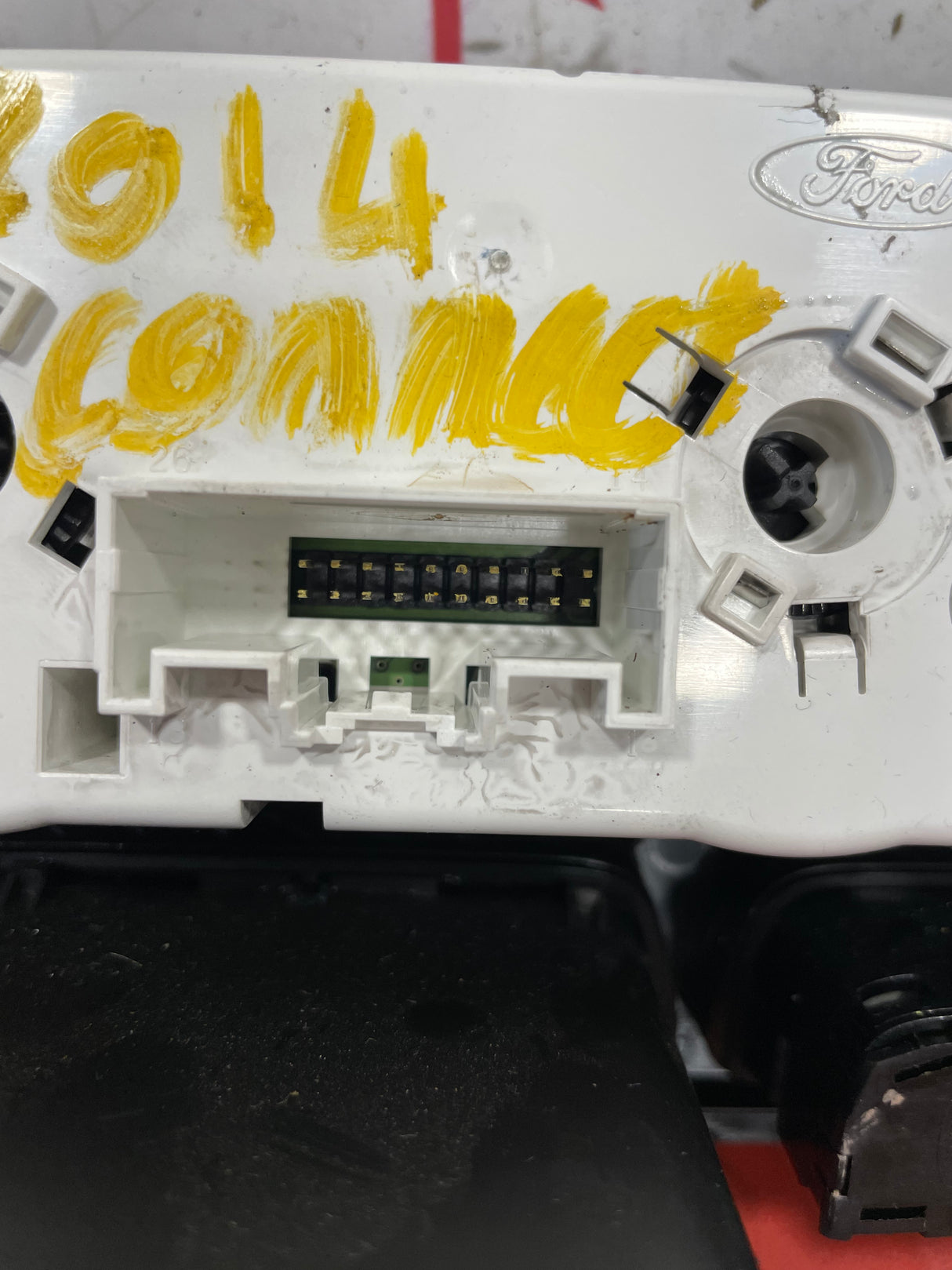 Ford Transit Connect HEATER CONTROL PANEL WITH FRONT AND REAR HEATED WINDOW SWITCHES AND AIR CONDITIONING 2021-2023 P/N AM5T18549-HW