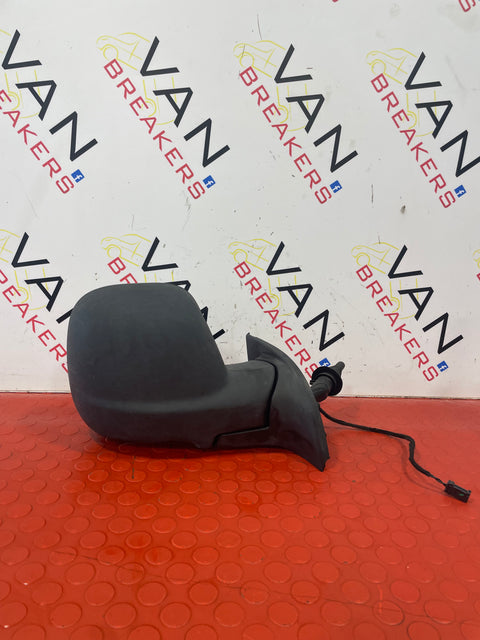 Citroen Berlingo/Peugeot Partner MANUAL WING MIRROR Driver Side RH 2013-2018 (Black) P/N 232636104 - 7