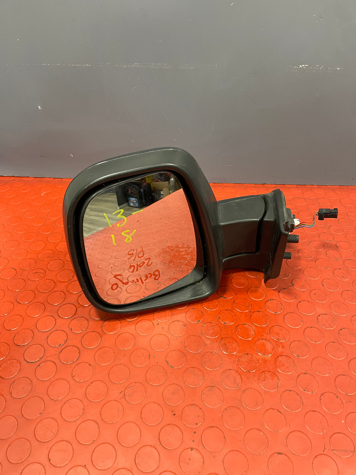 Citroen Berlingo/Peugeot Partner  WING MIRROR PASSENGER SIDE (Metallic Dark Gray Glossy) 2013-2018 P/N 232636103 - 13