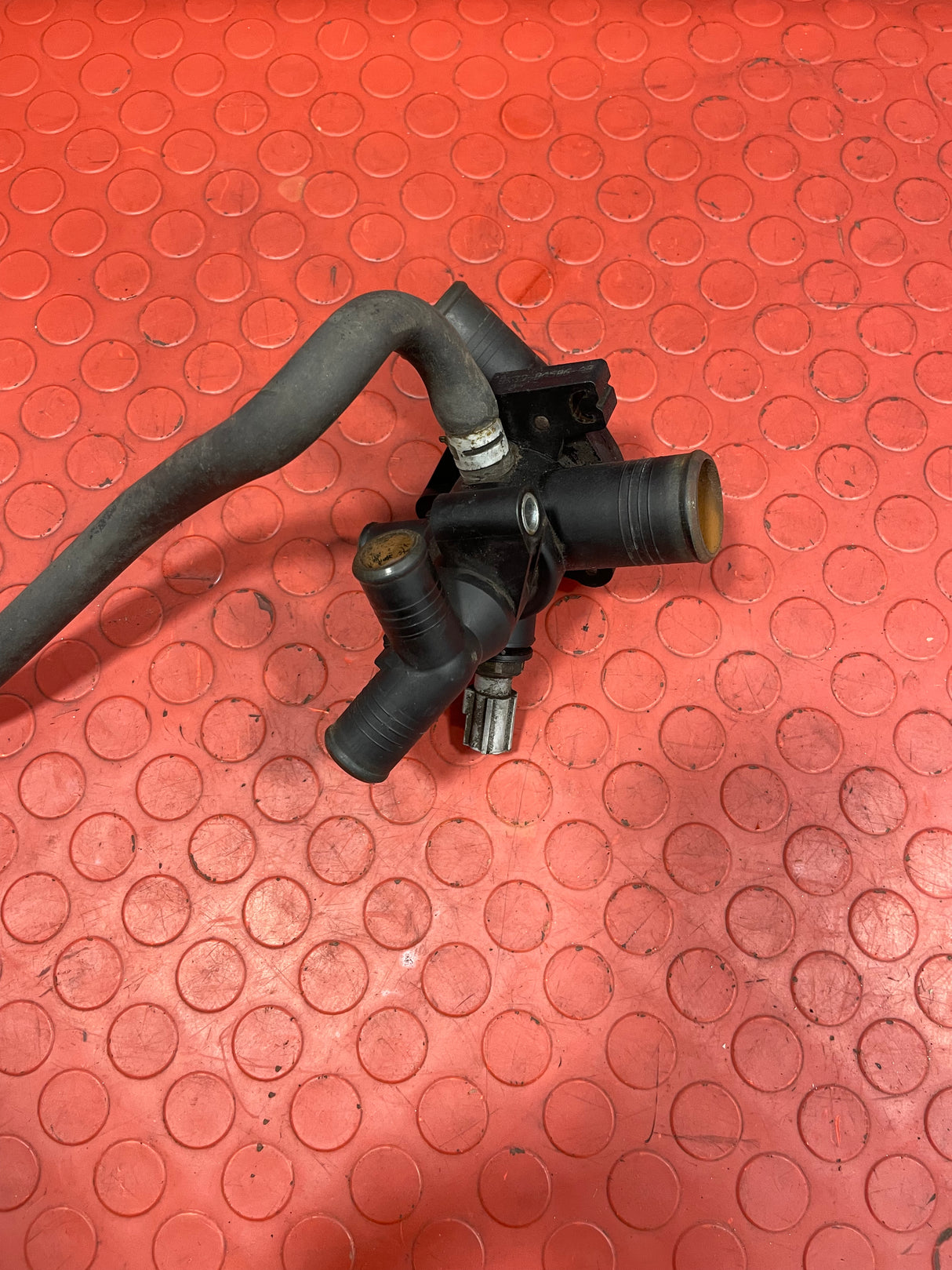 Ford Transit Euro 5 Mk7 Mk8 THERMOSTAT HOUSING w/ Switch & Sensor  2.2 TDCI 2018 P/N BK3Q8A586AB