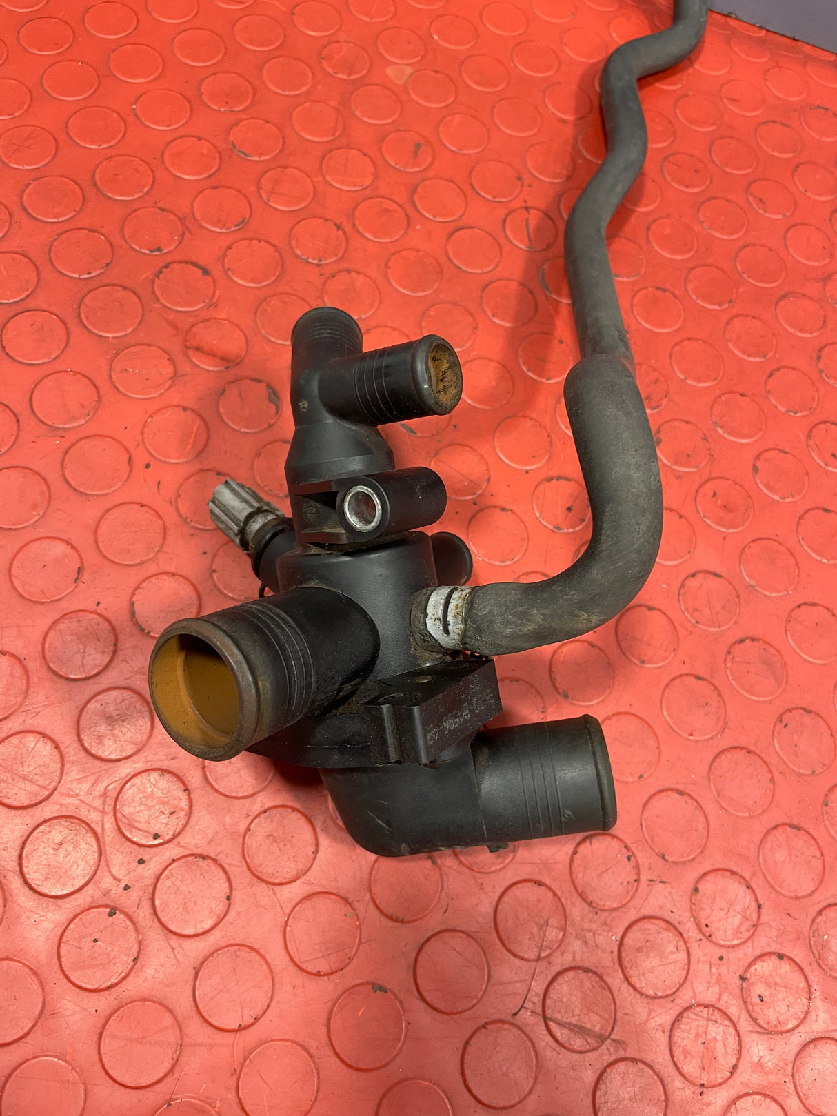 Ford Transit Euro 5 Mk7 Mk8 THERMOSTAT HOUSING w/ Switch & Sensor  2.2 TDCI 2018 P/N BK3Q8A586AB