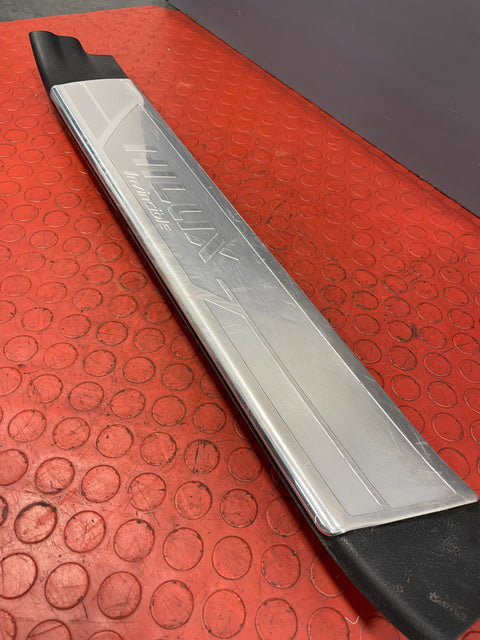 Toyota Hilux Invincible INNER CHROME THRESHOLD DOOR SILL TRIM Driver's Side 2017 P/N 67913KK010
