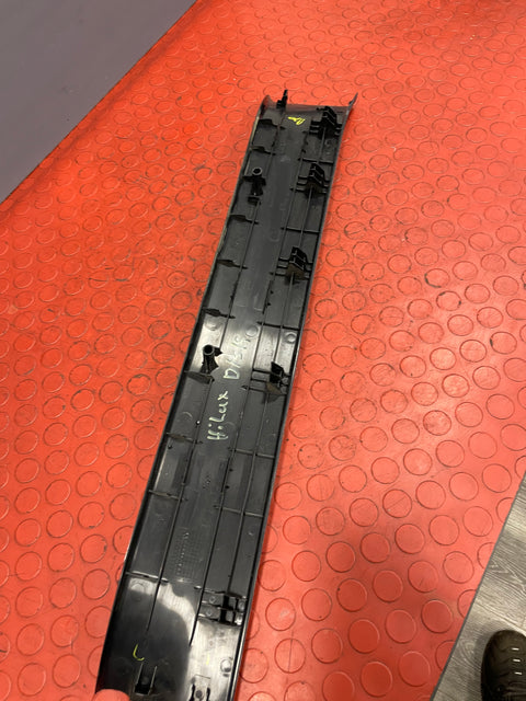 Toyota Hilux Invincible INNER CHROME THRESHOLD DOOR SILL TRIM Driver's Side 2017 P/N 67913KK010