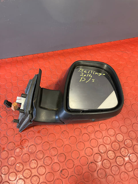 Peugeot Partner/Citroen Berlingo/Vauxhall Combo/Toyota Proace City WING MIRROR Passenger'S Side LH (Black) 2019-2024 P/N 98169900XT - 4