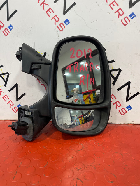 Renault Traffic/ Vauxhall Vivaro D/S WING MIRROR 2007-2014 (SCRATCHES) P/N E2010022