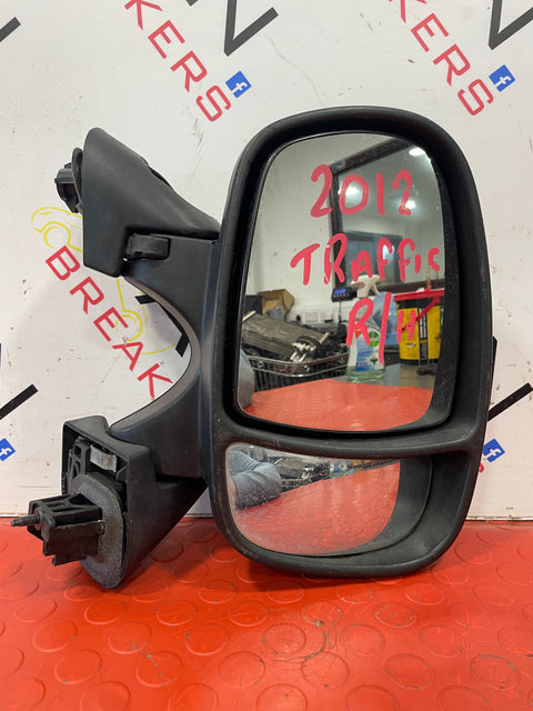 Renault Traffic/ Vauxhall Vivaro D/S WING MIRROR 2007-2014 (SCRATCHES) P/N E2010022