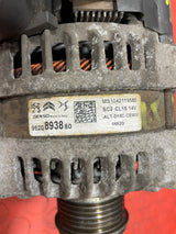 Citroen Berlingo/Dispatch /Peugeot Partner/Vauxhall Combo/Toyota Proace City ALTERNATOR 1.5 2016-2024 P/N 9820893880 - 2