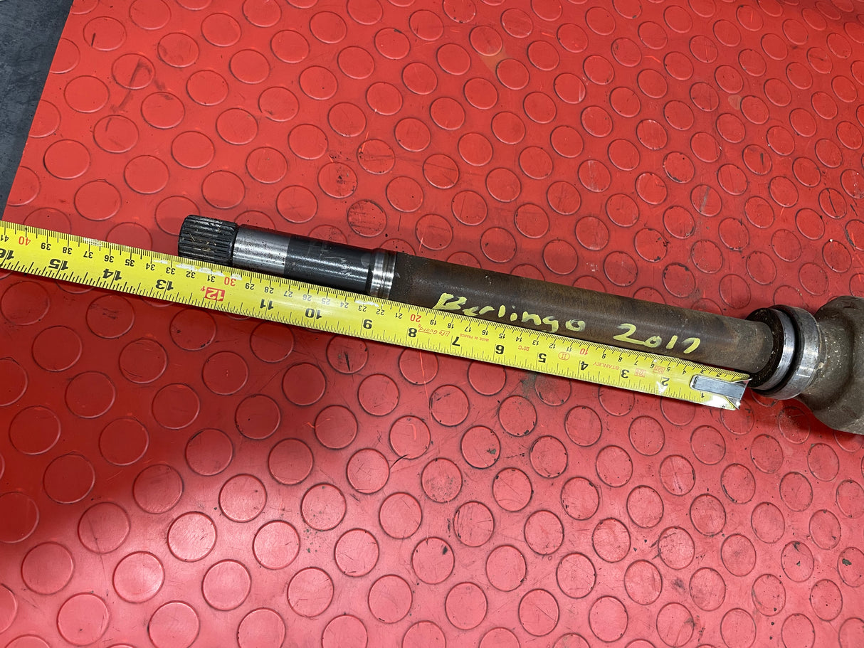 Citroen Berlingo/Peugeot Partner DRIVESHAFT Drivers Side 1.6 2008-2018 P/N 9660782880 - 1