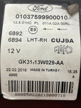 Ford Transit MK8 DRIVERS SIDE HEADLIGHT WITH BLACK INSERT 2016-2019  P/N GK3113W029AA